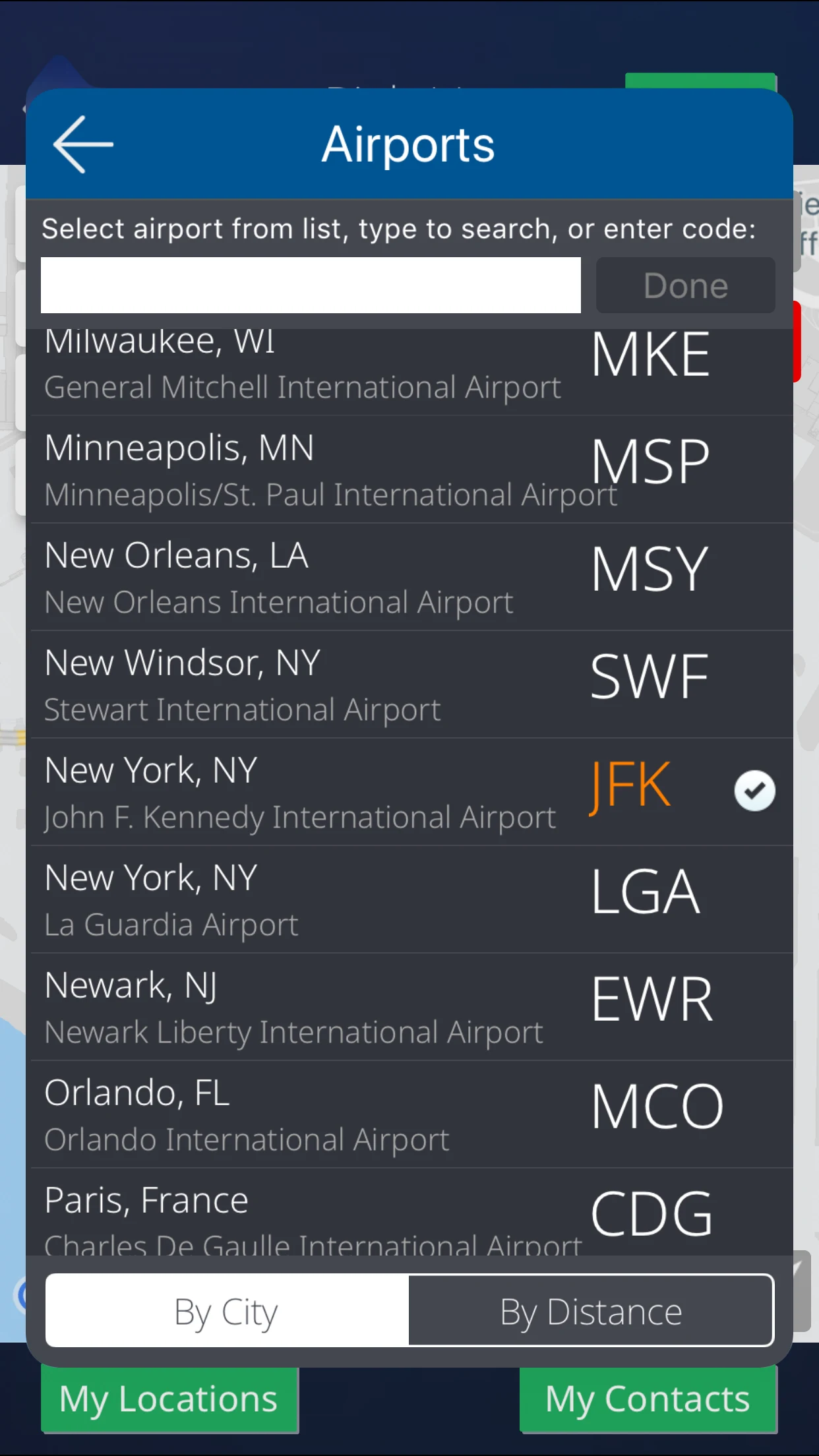 US Sedan Service Worldwide screenshot